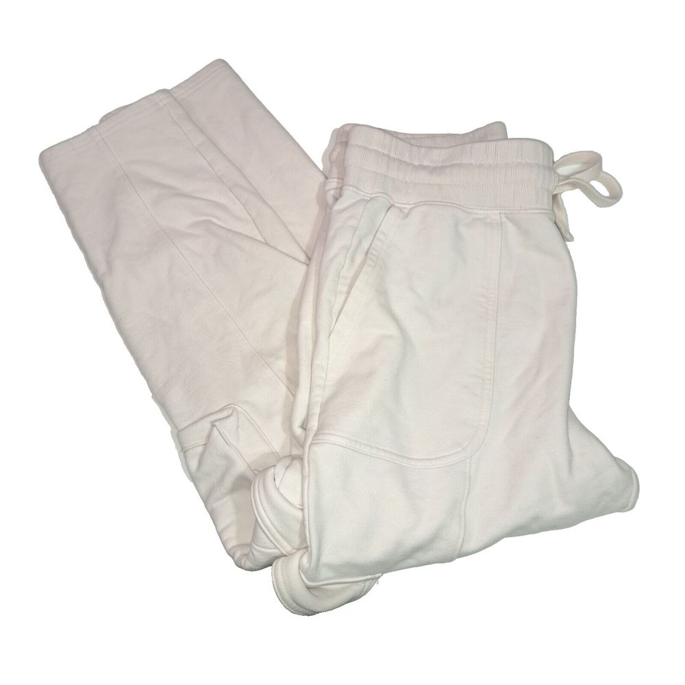 Fabletics Nyla Cargo Pant Pink Frost Jogger Pants Terry Cloth Women Size Medium